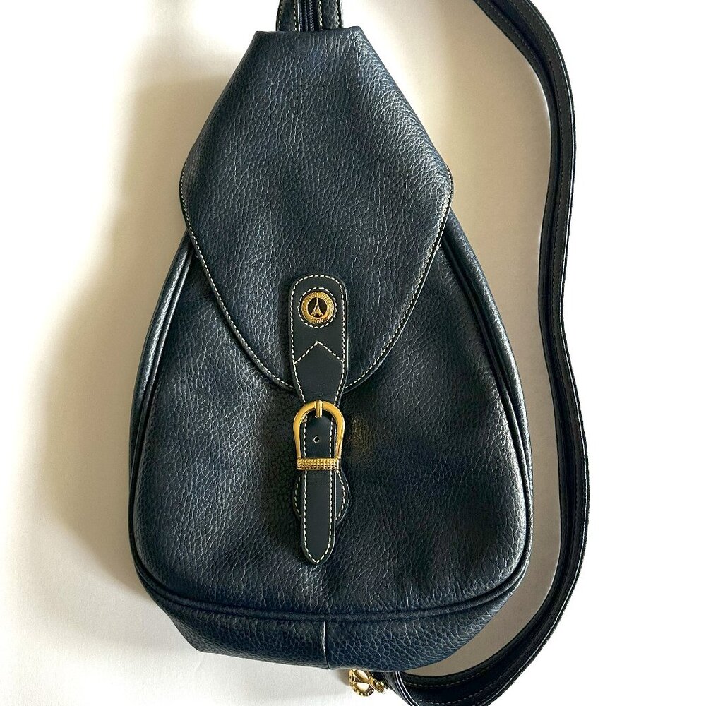LA TOUR EIFFEL 1887 Leather Multi-Way Backpack